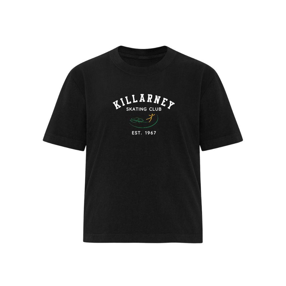 Killarney Skating Club Heavyweight Ladies Boxy Tee