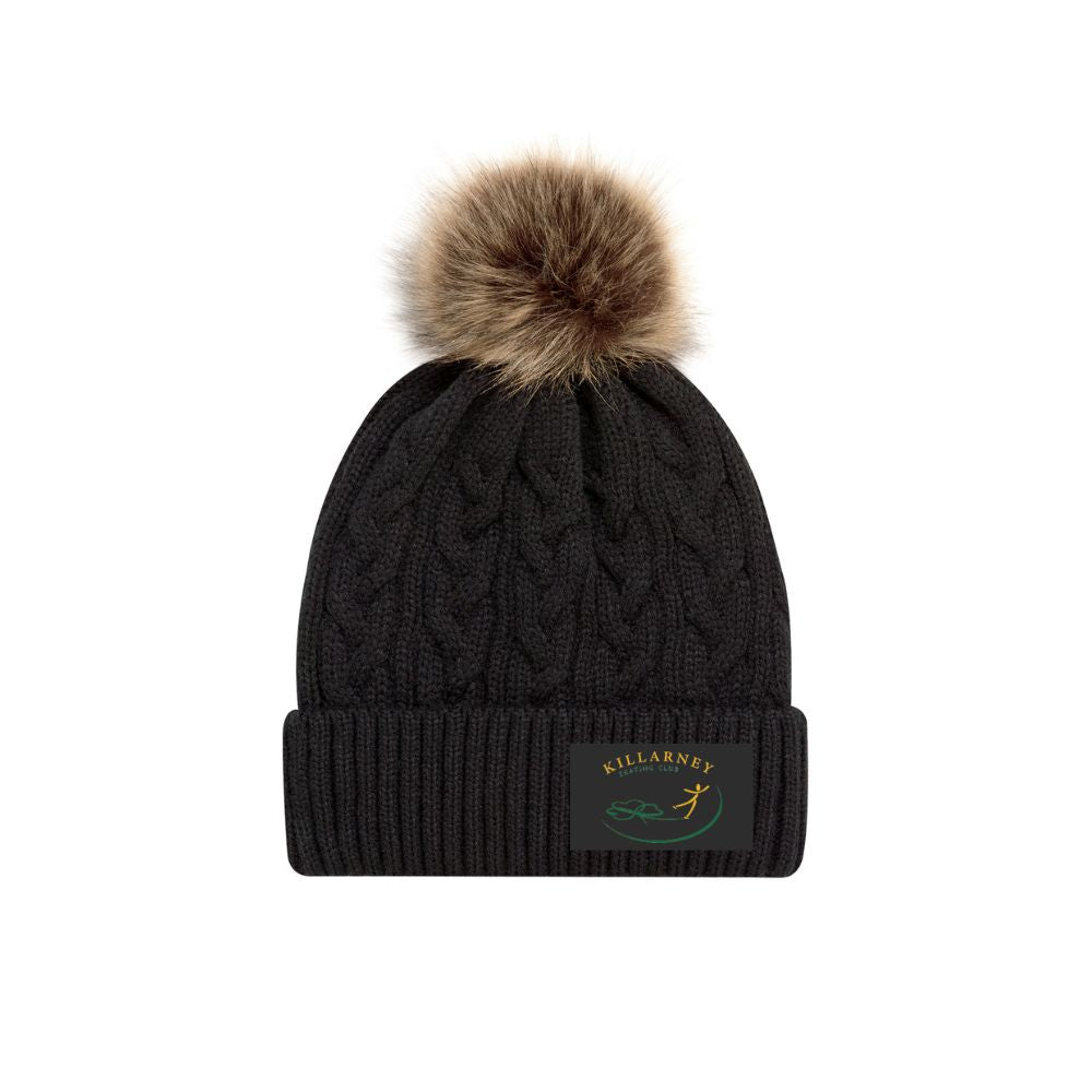 Killarney Skating Club Faux Fur Pom Toque