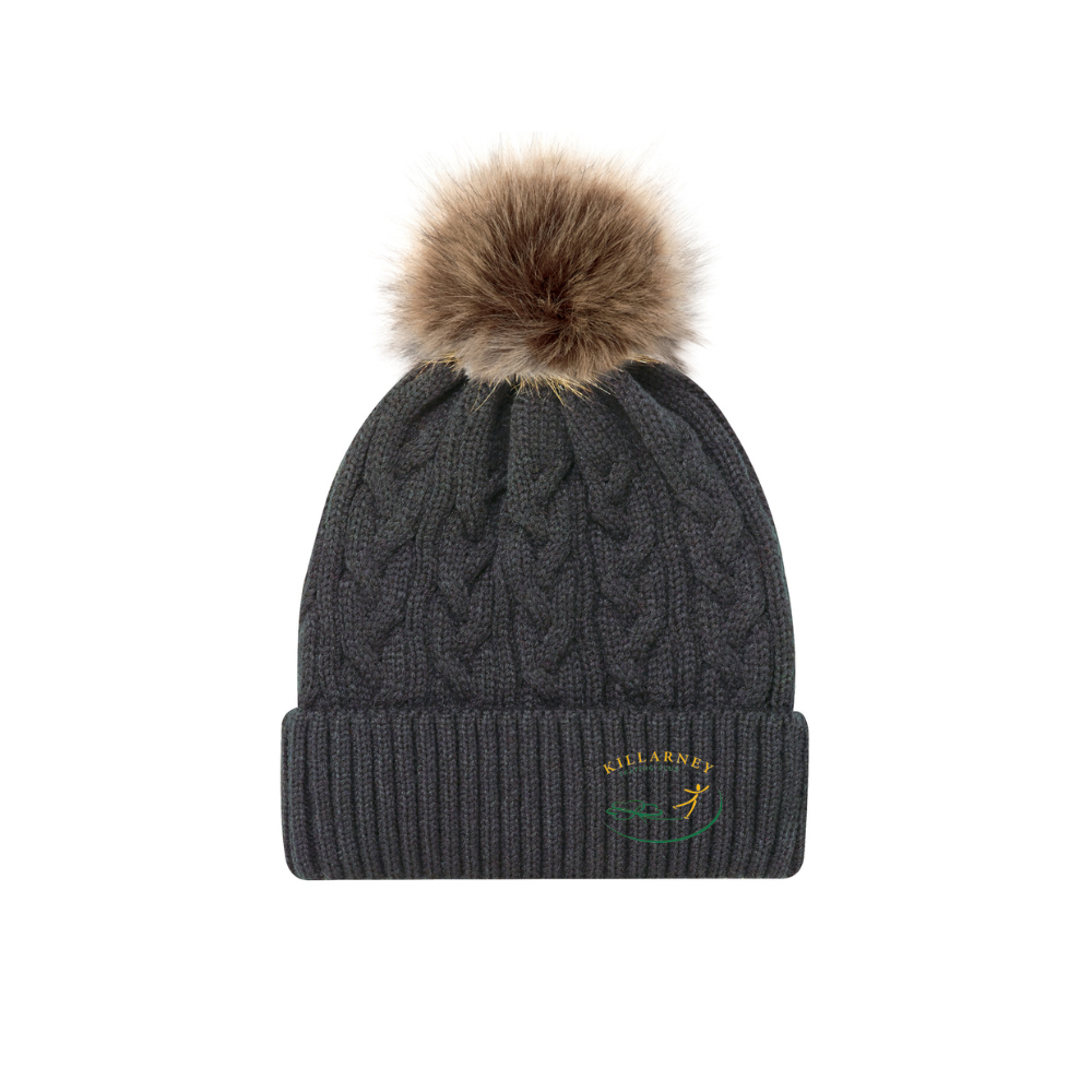 Killarney Skating Club Faux Fur Pom Toque