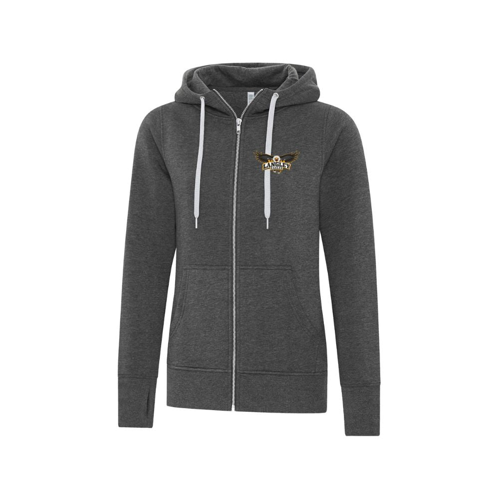 LMHA Core Heavy Fleece Zip Hoodie - Ladies