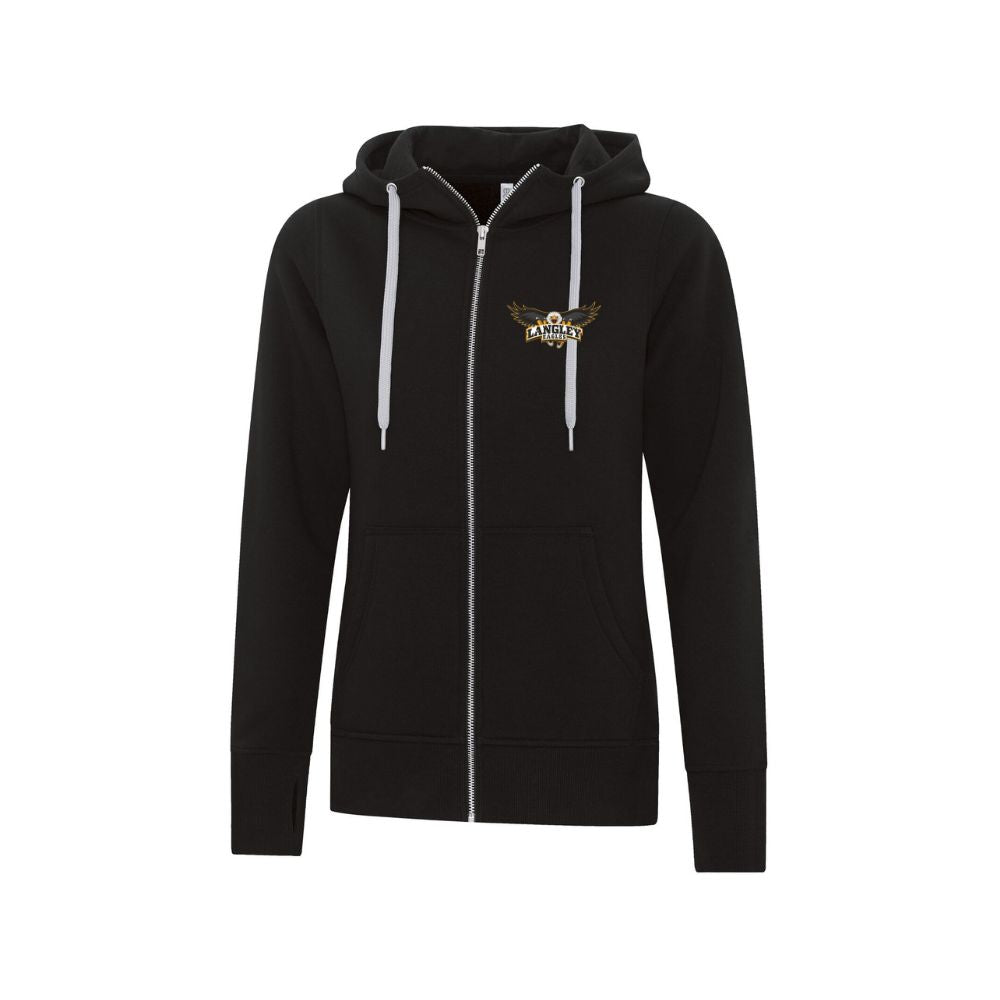 LMHA Core Heavy Fleece Zip Hoodie - Ladies