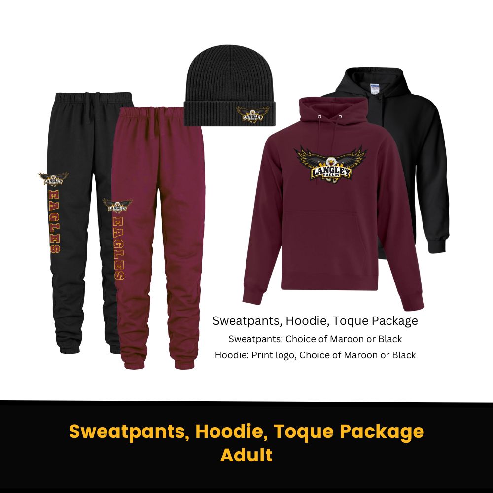 LMHA Hoodie, Sweatpants, Toque Package - Adult