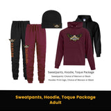 LMHA Hoodie, Sweatpants, Toque Package - Adult