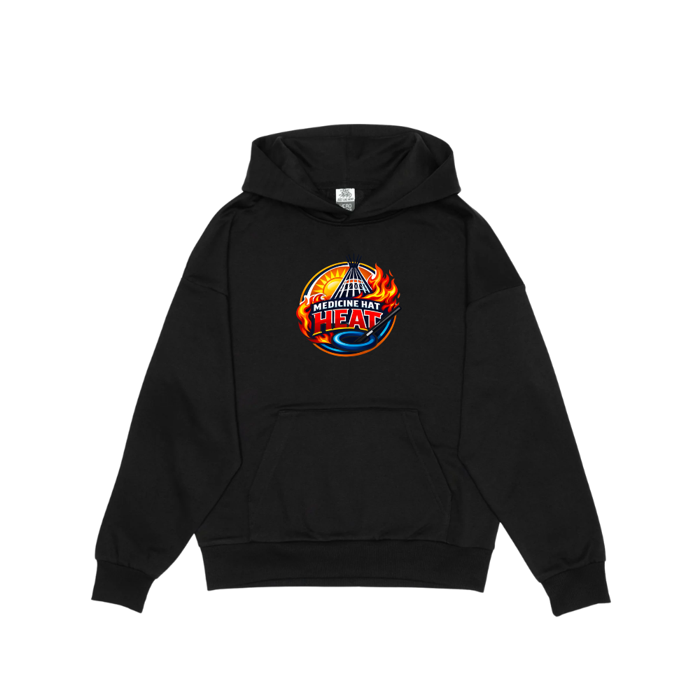 Medicine Hat Heat Drop Shoulder Hoodie