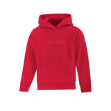 Mellado Hoodie with Tone on Tone No Dancer Logo - Youth