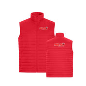 Mellado CH Puffy Vest - Embroidered Left Chest & Back Logo - Ladies