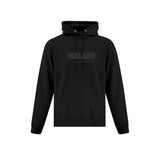 Mellado Hoodie with Tone on Tone No Dancer Logo - Adult