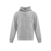 Mellado Hoodie with Tone on Tone No Dancer Logo - Adult