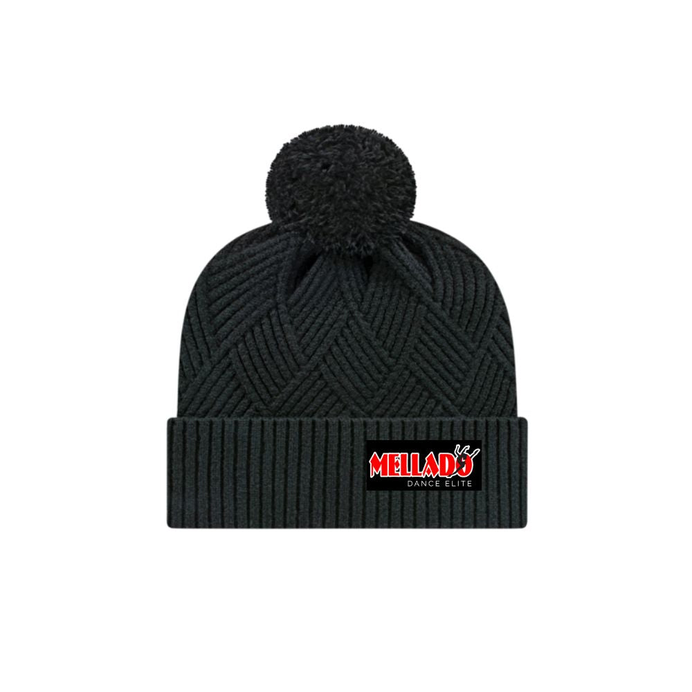 Mellado Diagonal Weave Pom Toque