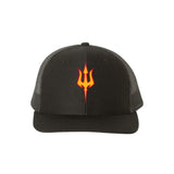 NDMHA 112 Trident Logo Trucker Hat