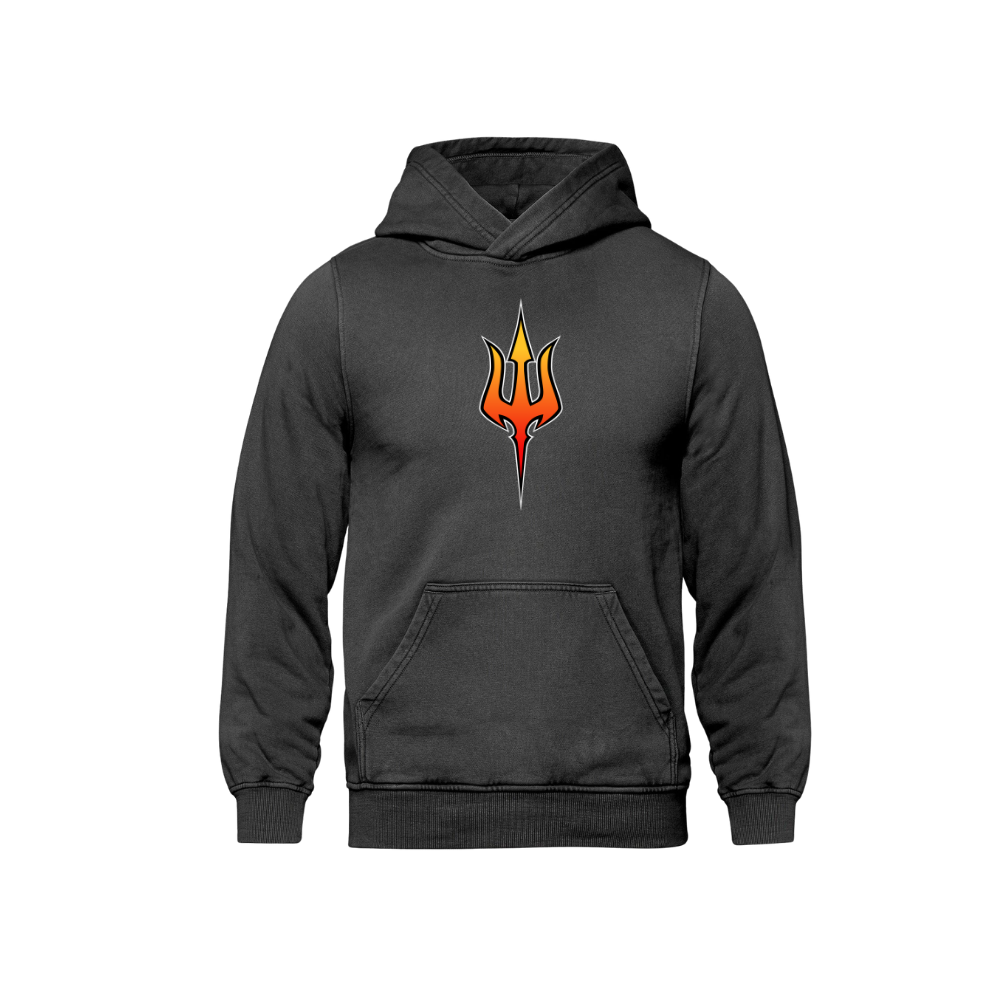 NDMHA Vintage Wash Hoodie - Gradient Applique Logo - Adult