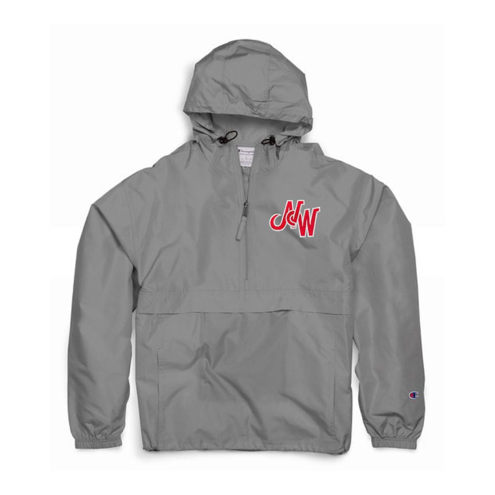 New West Ball Left Chest NW Logo 1/4 Zip Anorak - Adult