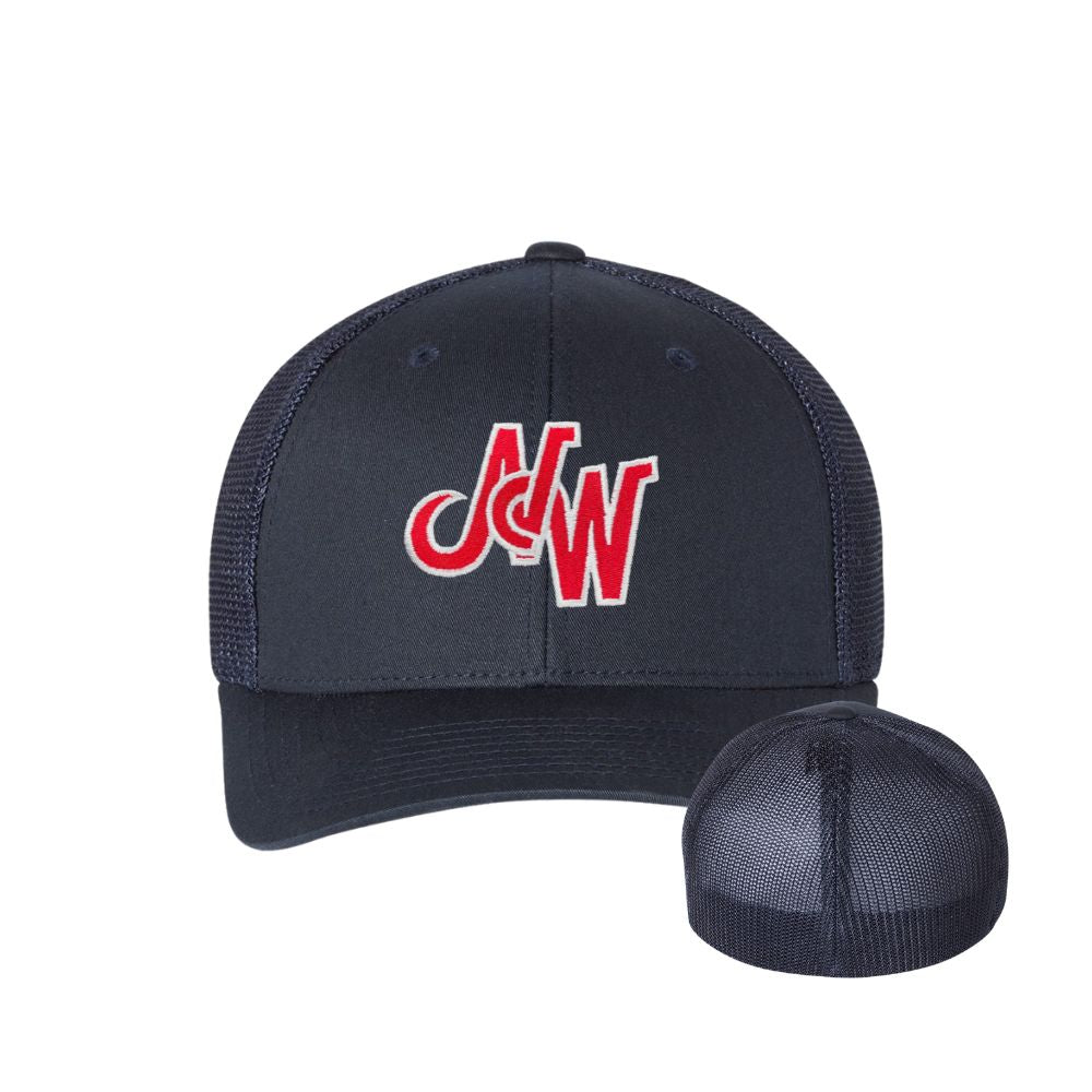 New West Ball Richardson 110 R-Flex Trucker Hat with Puff Logo