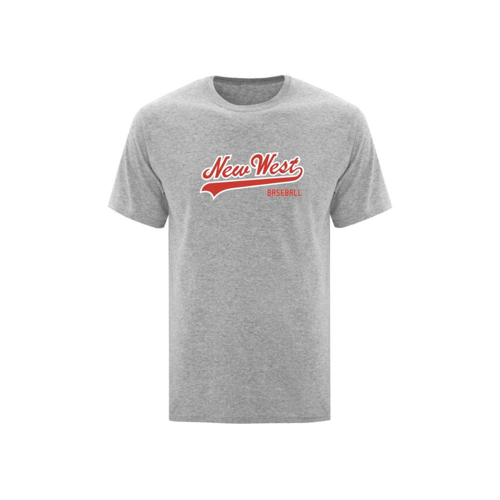 New West Ball Script Logo Tshirt - Youth