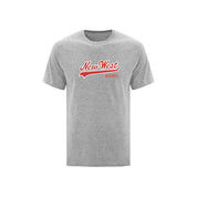 New West Ball Script Logo Tshirt - Adult