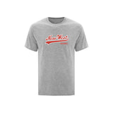 New West Ball Script Logo Tshirt - Adult