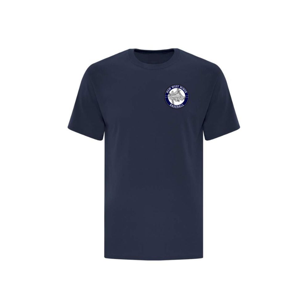 New West Ball Left Chest Circle Logo Tshirt - Youth