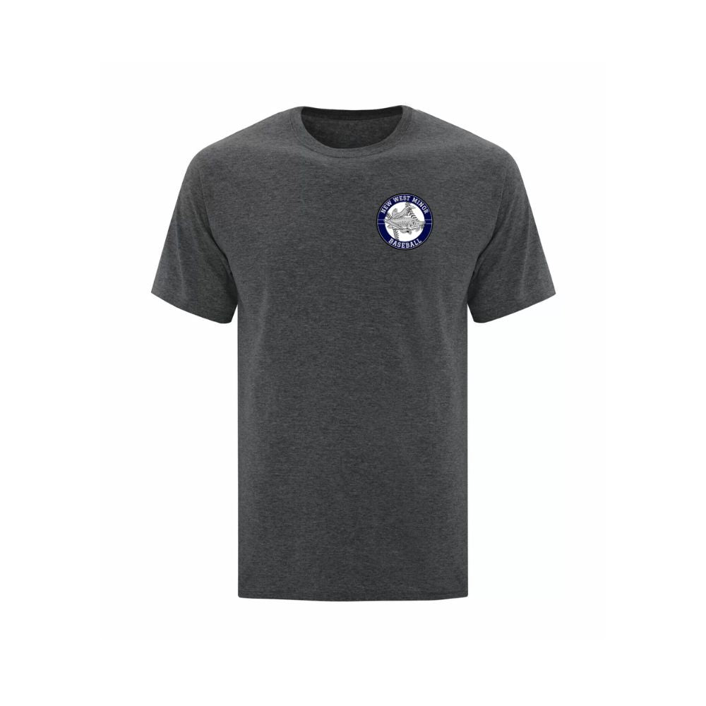 New West Ball Left Chest Circle Logo Tshirt - Youth