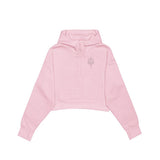 NDMHA 4220C Drop Shoulder 1/2 Zip Hoodie - Cropped - Tone on Tone Logo