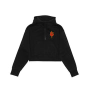 NDMHA Drop Shoulder 1/2 Zip Hoodie - Cropped