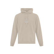 North Delta Embroidered Tone on Tone Logo Hoodie - Adult