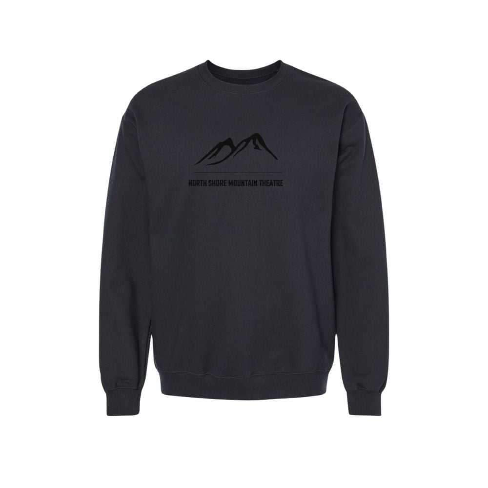 North Shore Mountain Theatre Tone on Tone Embroidered Logo Crewneck Sweatshirt - Adult