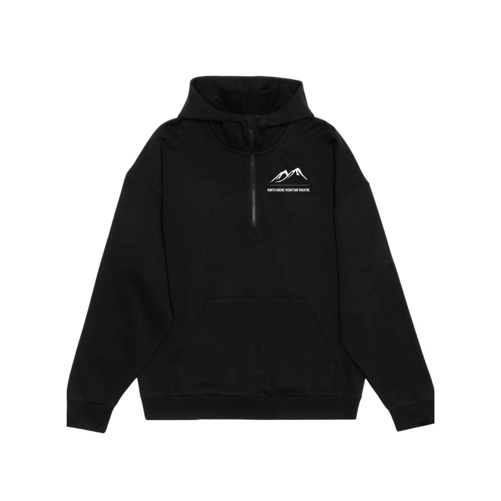 North Shore Mountain Theatre Drop Shoulder 1/2 Zip Hoodie