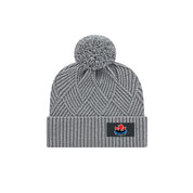 NWVRA Diagonal Weave Pom Toque