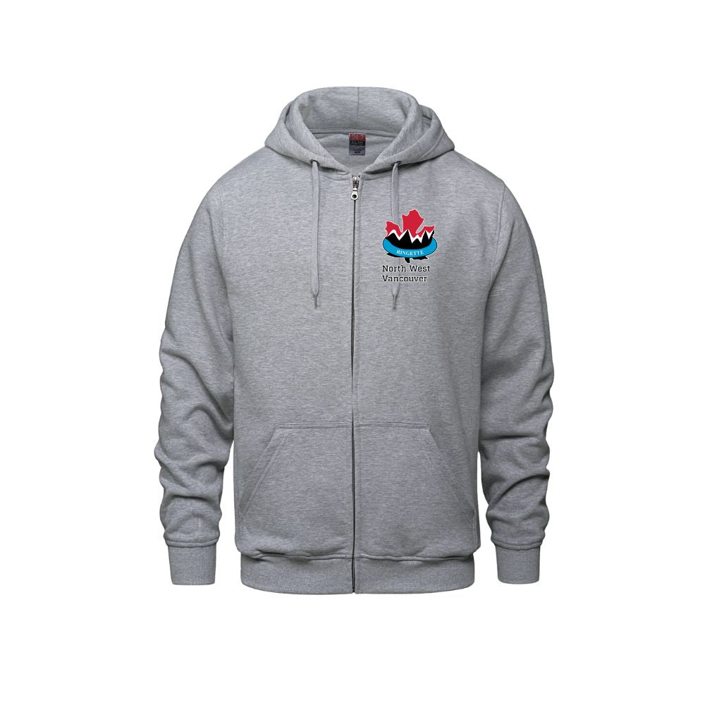 NWVRA CX2 Zip Hoodie - Embroidered Logo - Adult