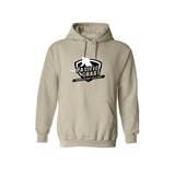 Pacific Coast Rep Classic Black Embroidered Logo Hoodie - Unisex