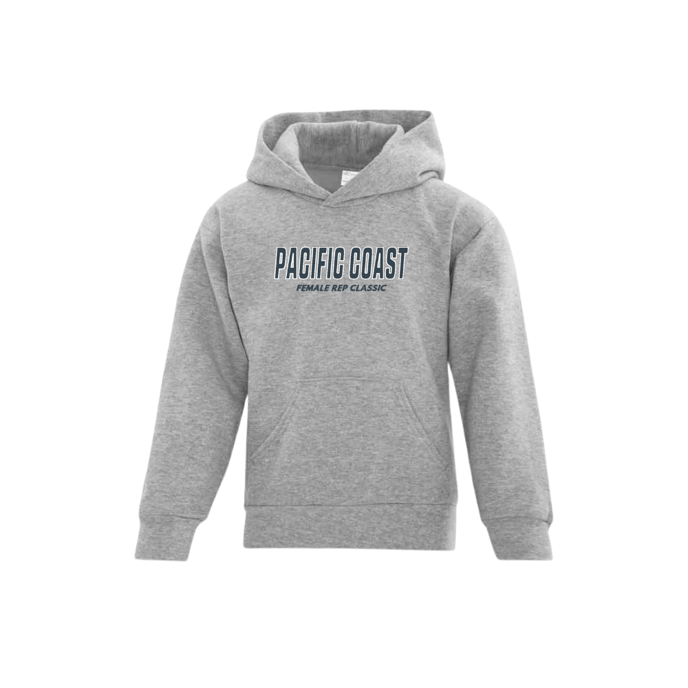 Pacific Coast Rep Classic Word Logo Hoodie - Youth