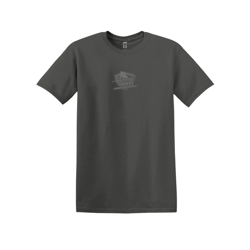 Pacific Coast Rep Classic Embroidered Tone on Tone Logo T-shirt - Adult