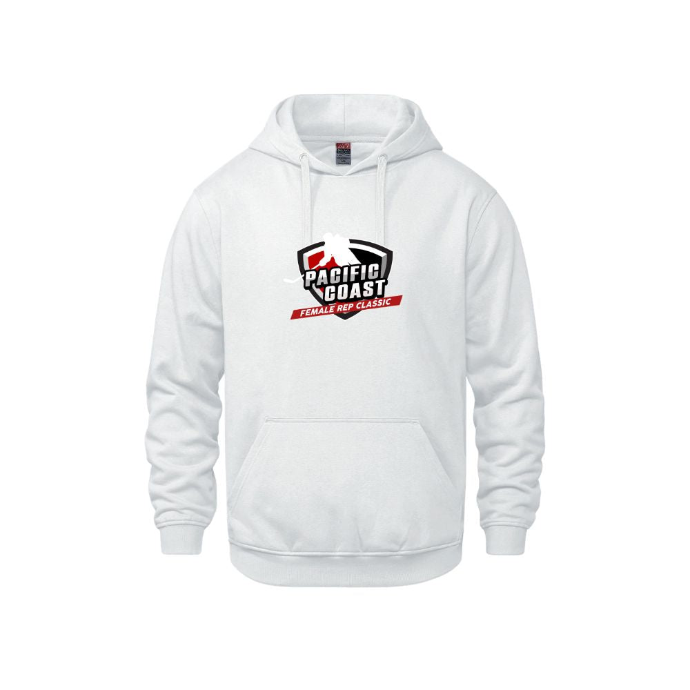 Pacific Coast Rep Classic CSW Hoodie - Embroidered Logo - Adult