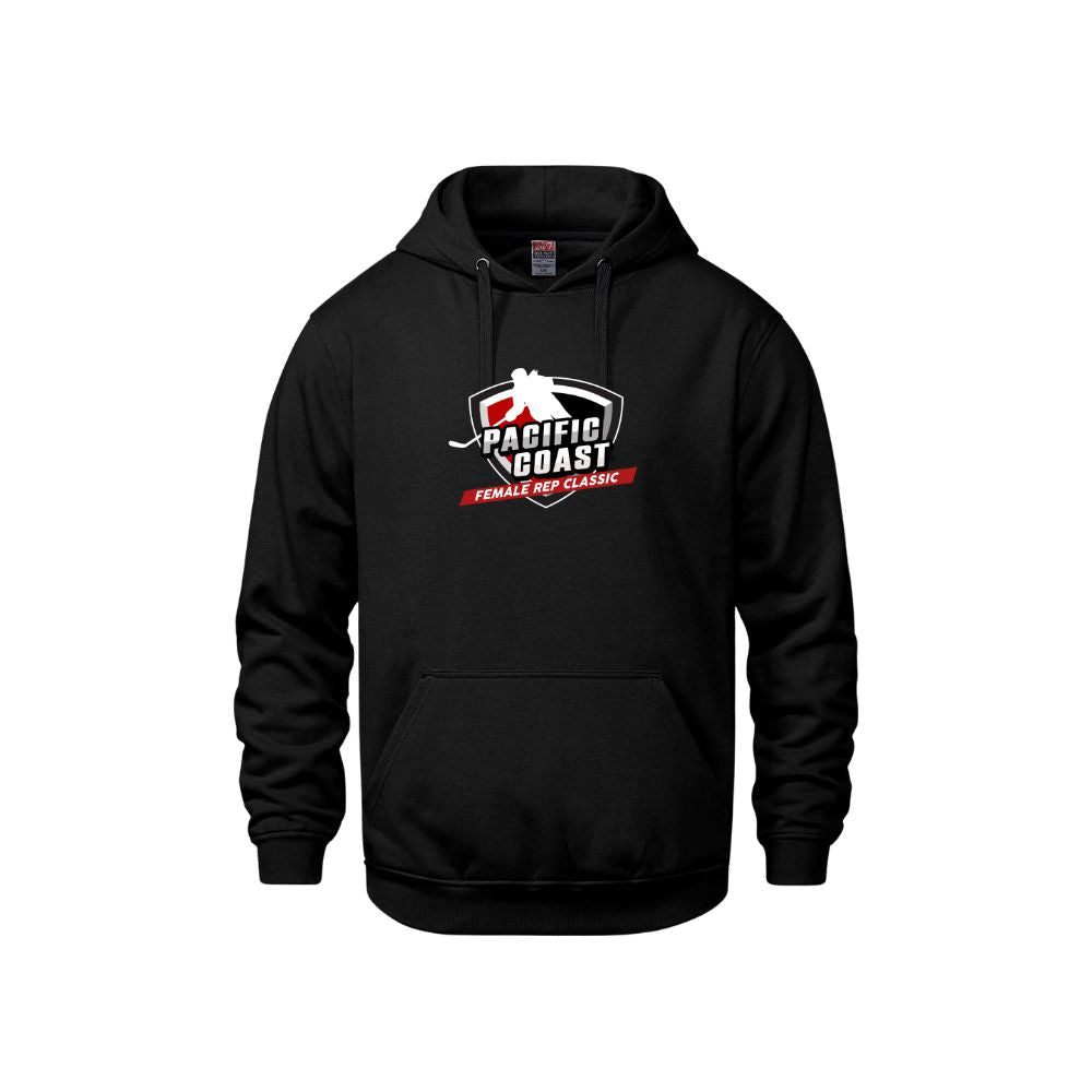Pacific Coast Rep Classic CSW Hoodie - Embroidered Logo - Adult