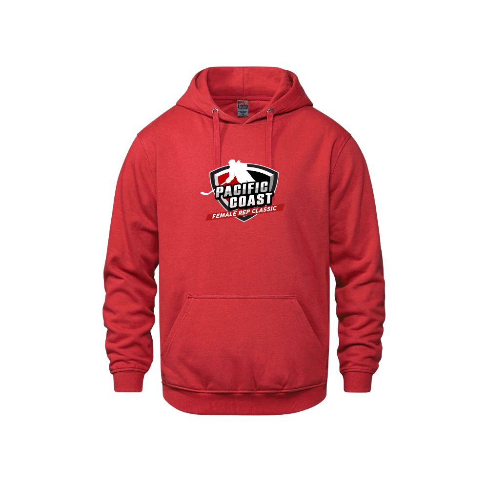 Pacific Coast Rep Classic CSW Hoodie - Embroidered Logo - Adult
