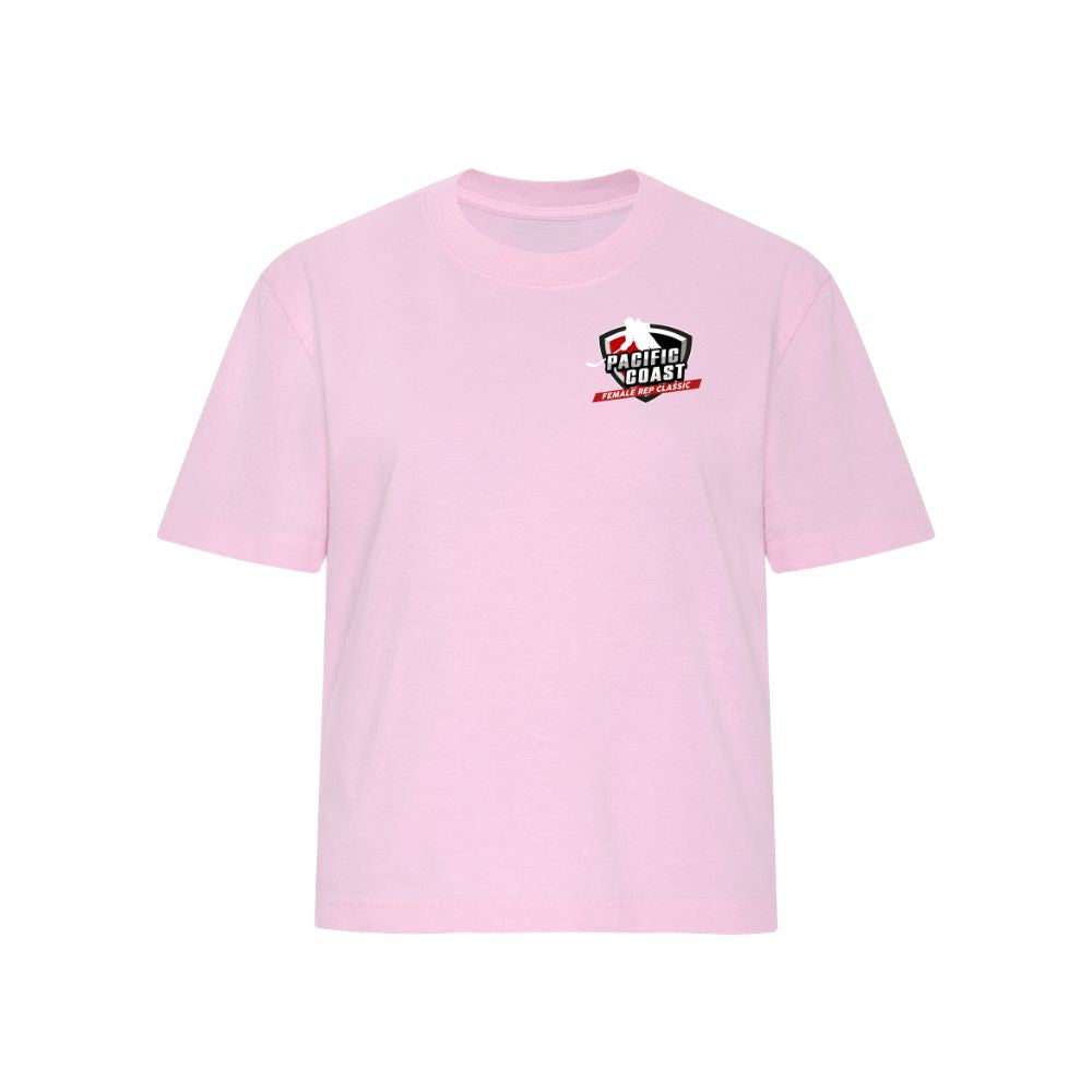 Pacific Rep Classic Heavyweight Ladies Boxy Tee