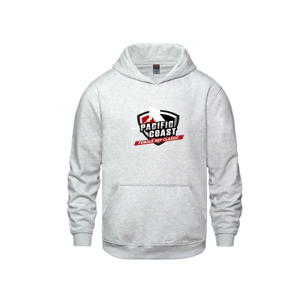 Pacific Coast Rep Classic CSW Hoodie - Embroidered Logo - Youth