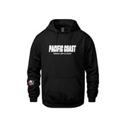 Pacific Coast Rep Classic CSW Hoodie - Embroidered Word Logo with Logo on Right Cuff - Adult