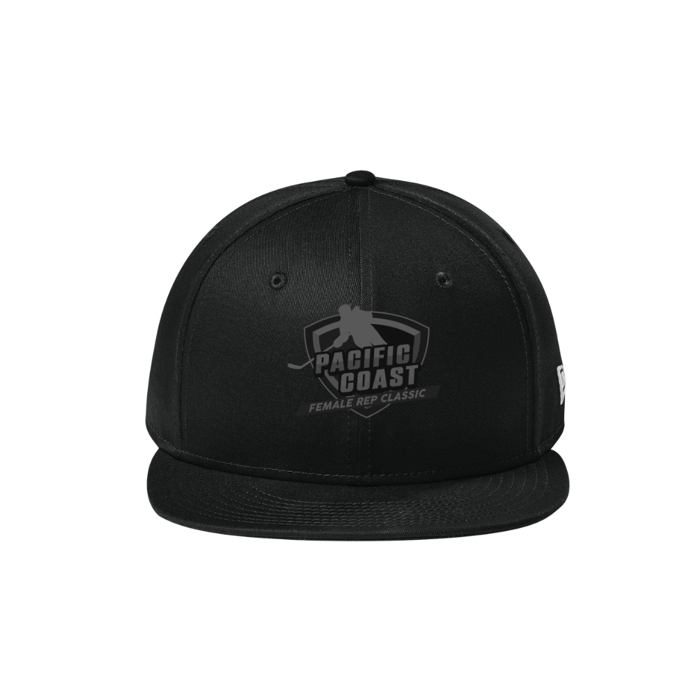 Pacific Rep Classic 9Fifty NE400 Flat Bill Hat - Tone on Tone Logo