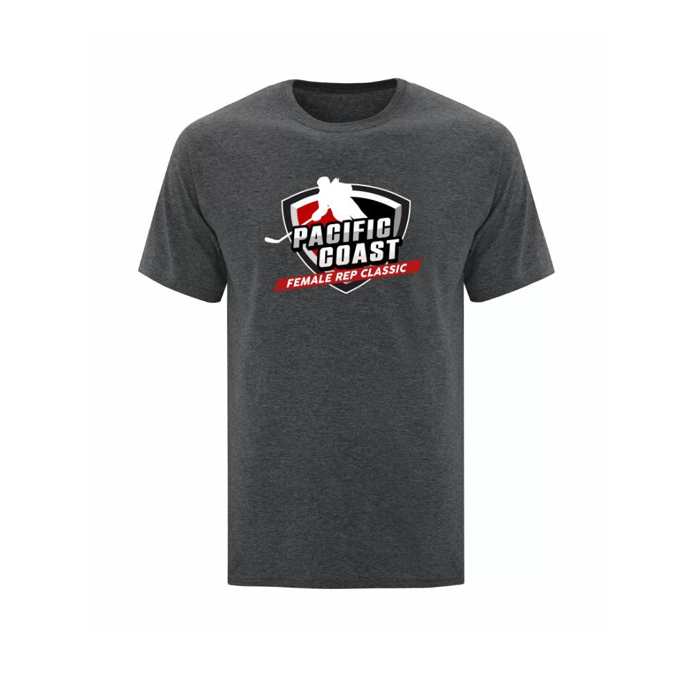 Pacific Coast Rep Classic T-shirt with Full Color Logo - Adult