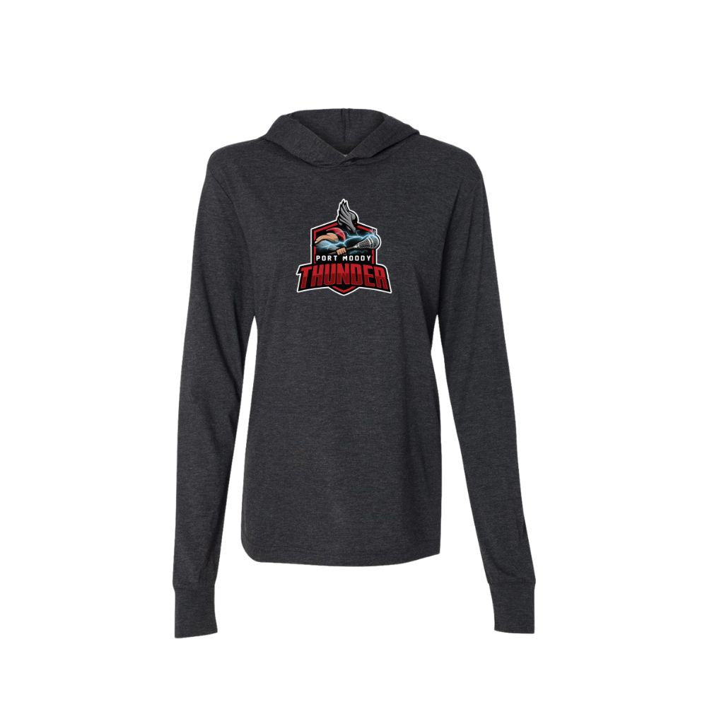 Port Moody Lacrosse Hooded Long Sleeve Dryfit - Adult