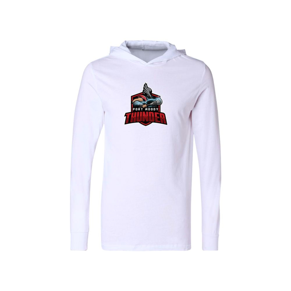 Port Moody Lacrosse Hooded Long Sleeve Dryfit - Adult