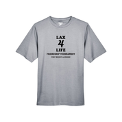 Friendship Tournament Lax4Life Stack Logo Dryfit - Adult