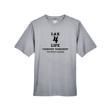 Friendship Tournament Lax4Life Stack Logo Dryfit - Adult
