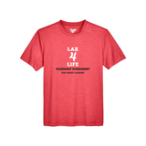 Friendship Tournament Lax4Life Stack Logo Dryfit - Adult