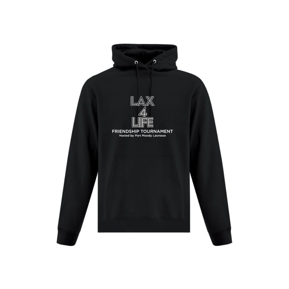 Friendship Tournament Lax4Life Logo Hoodie - Adult