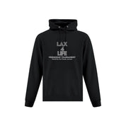 Friendship Tournament Lax4Life Logo Hoodie - Adult