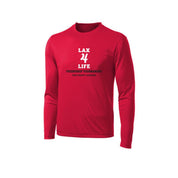 Friendship Tournament Lax4Life Stack Logo Long Sleeve Dryfit - Adult