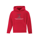 Friendship Tournament Full Front Lax4Life Logo Hoodie - Youth