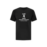 Friendship Tournament Lax4Life Stacked Logo Tshirt - Adult
